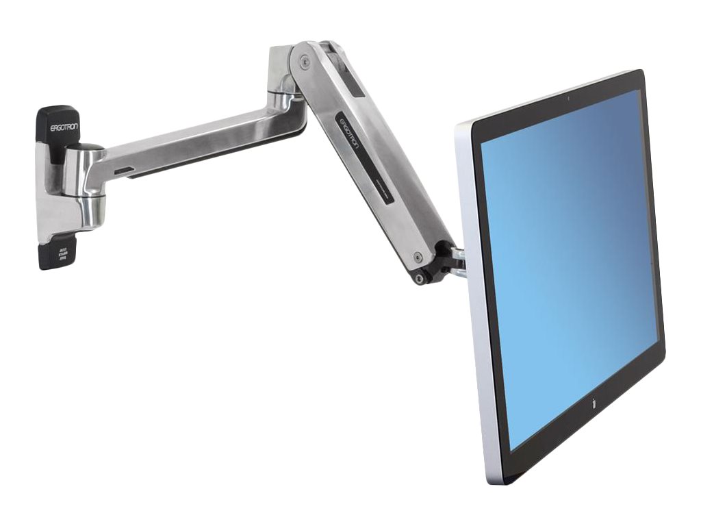 ERGOTRON LX HD Sit-Stand Wall Mount LCD Arm max 13,6kg. anheben 51cm neigen 80 Grad schwenken 360 Grad drehen 90 Grad