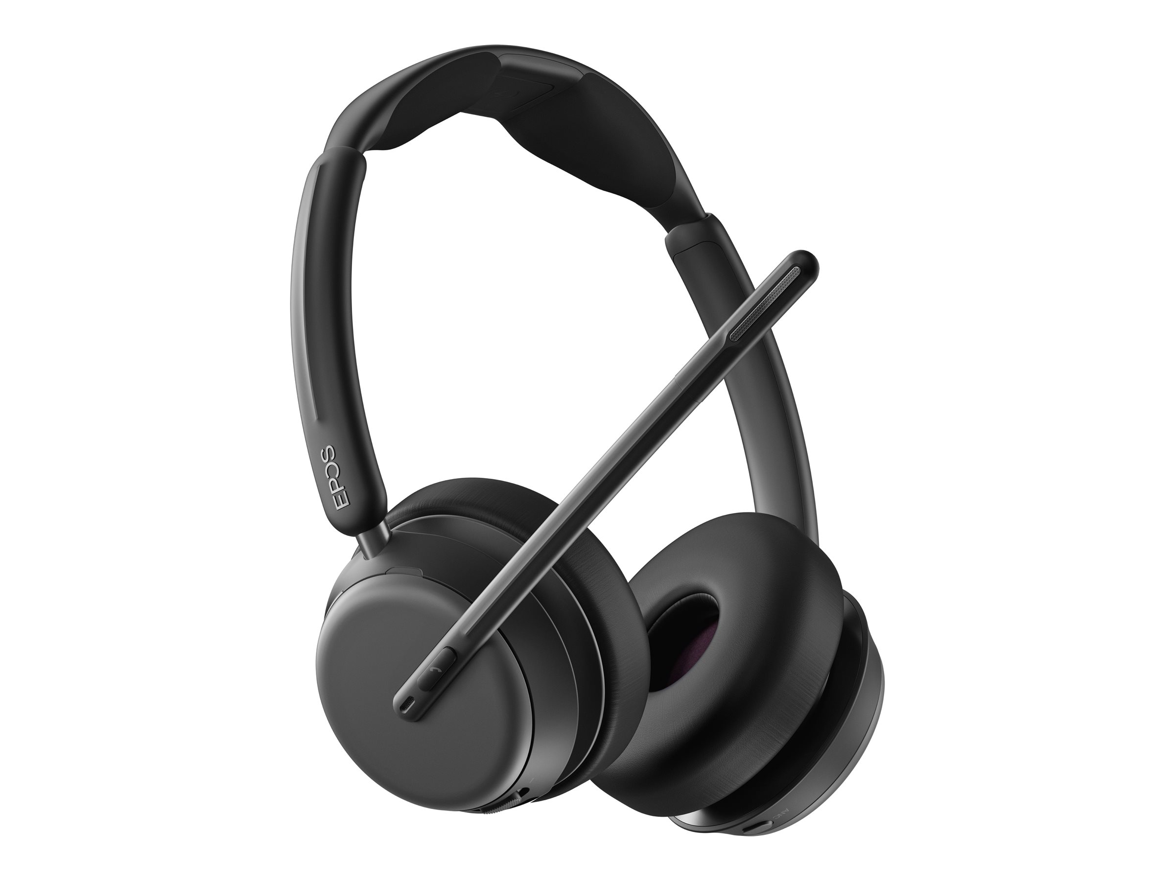 EPOS IMPACT 1060 ANC Stereo Bluetooth Headset mit Active Noice Cancelling (ANC) USB-A Dongle Tasche USB-C Kabel