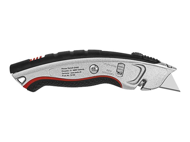 WEDO Cuttermesser Safety-Cutter Profi Plus schwarz 19 mm WEDO Cuttermesser Safety-Cutter Profi Plus schwarz 19 mm