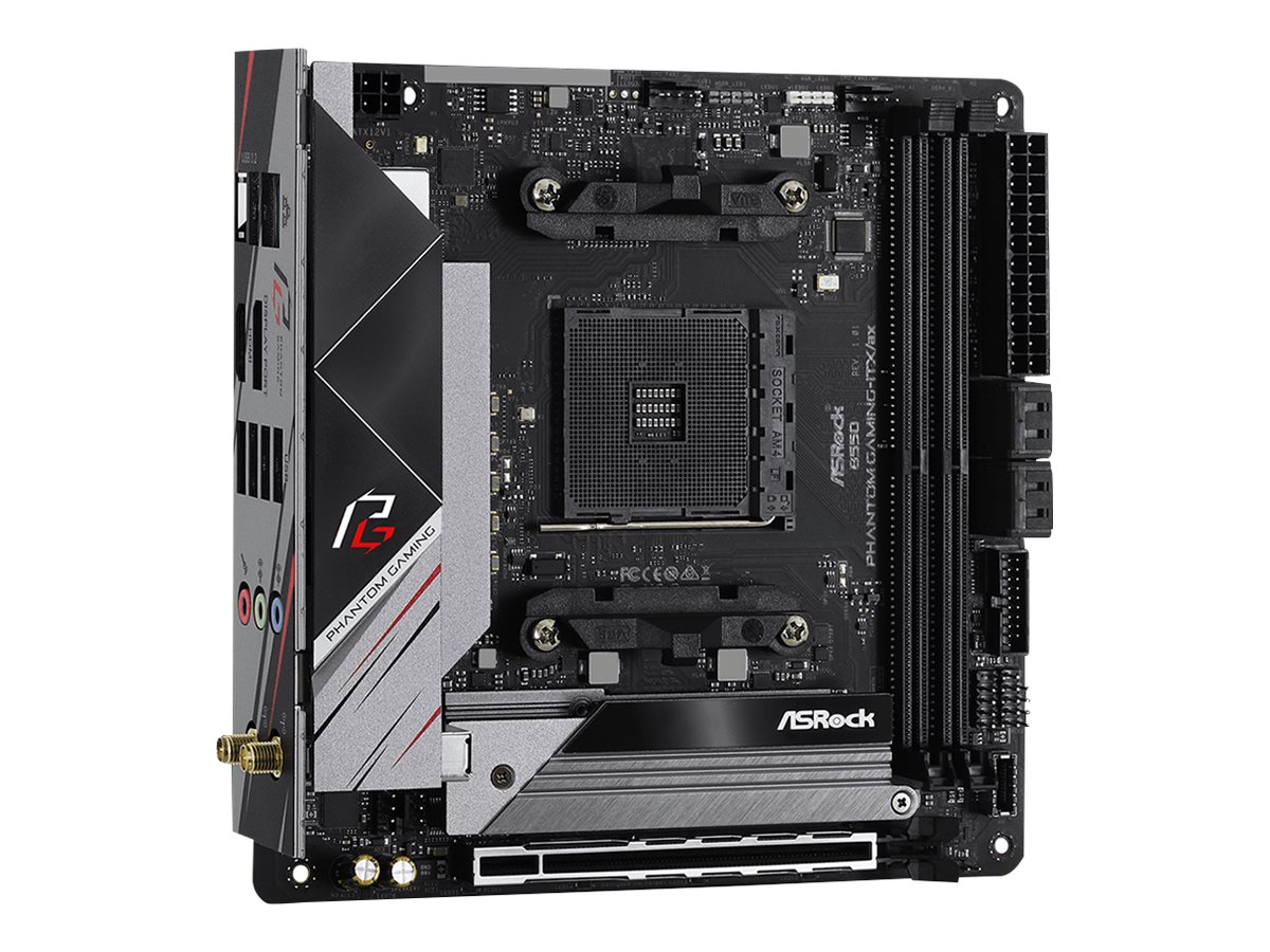 ASRock B550 Phantom Gaming-ITX/ax - Motherboard - Mini-ITX - Socket AM4 - AMD B550