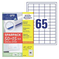 4.225 AVERY Zweckform Etiketten weiss 38,0 x 21,2 mm 4.225 AVERY Zweckform Etiketten weiss 38,0 x 21,2 mm