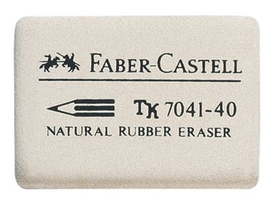 FABERCASTELL Radiergummi weiss, 1 St