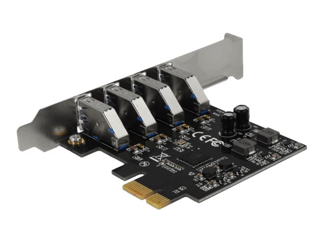 Delock USB 30 PCI Express Karte mit 4 x externen TypA Buchsen