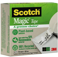 Scotch Magic 810 Klebefilm transparent 19,0 mm x 30,0 m 1 Rolle Scotch Magic 810 Klebefilm transparent 19,0 mm x 30,0 m 1 Rolle