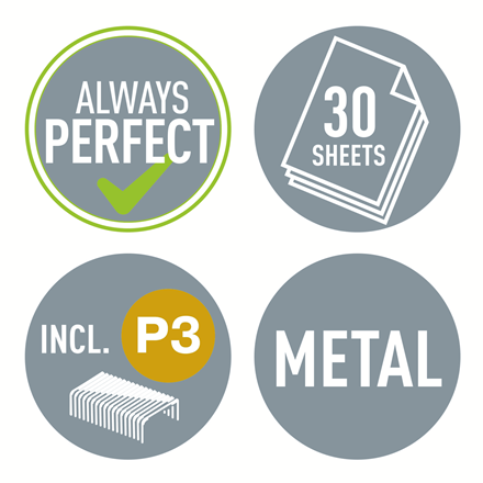 LEITZ Heftgeraet NeXXt 5502 WOW gelb, 1 St