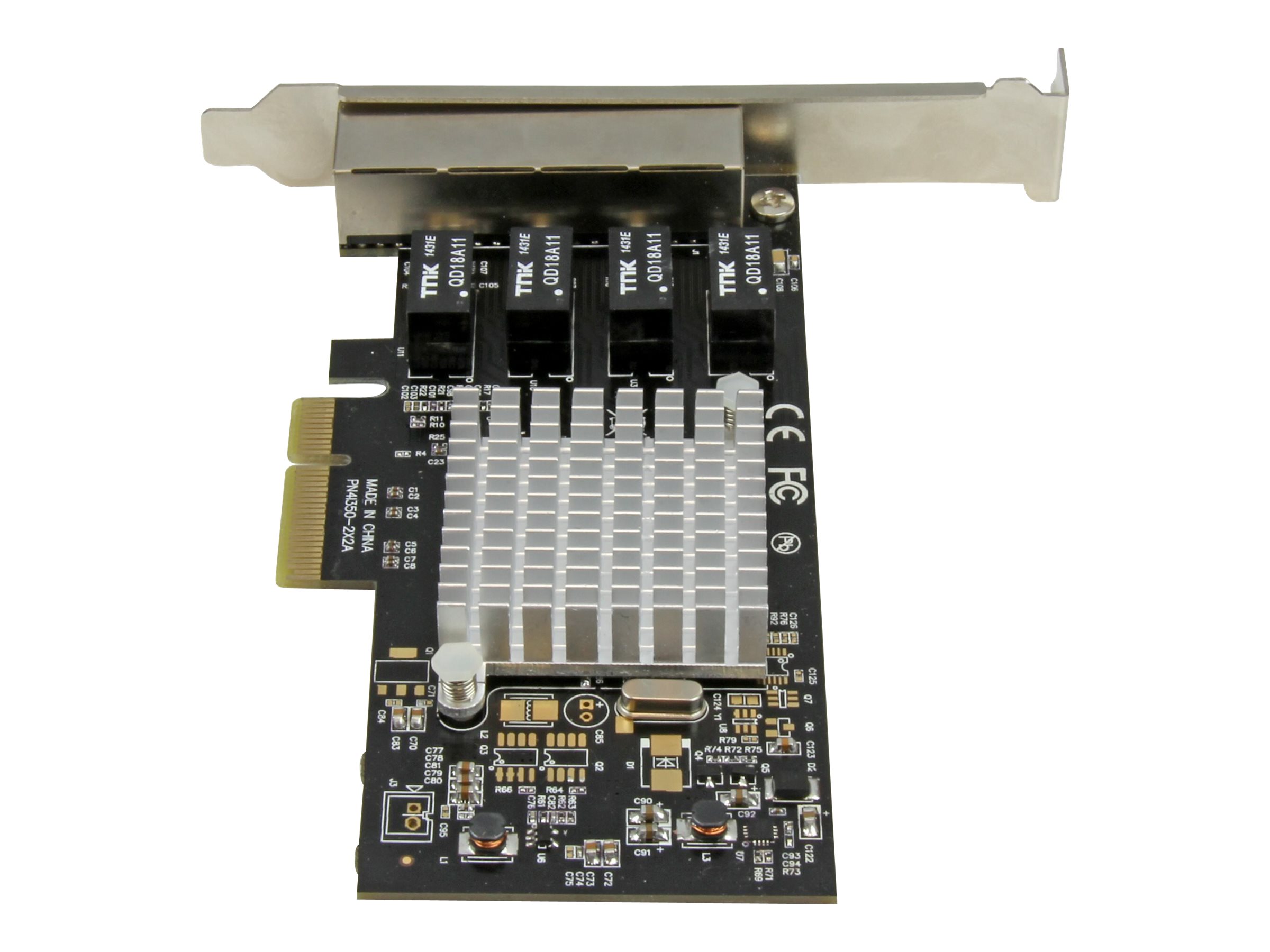 STARTECH.COM 4 Port Gigabit Ethernet PCI Express Network Card - Intel STARTECH.COM 4 Port Gigabit Ethernet PCI Express Network Card - Intel