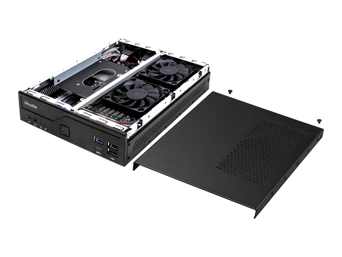 SHUTTLE Barebone XPC slim DH610 LGA1700 2xSODIMM 2xM.2 1xHDMI 1xDP