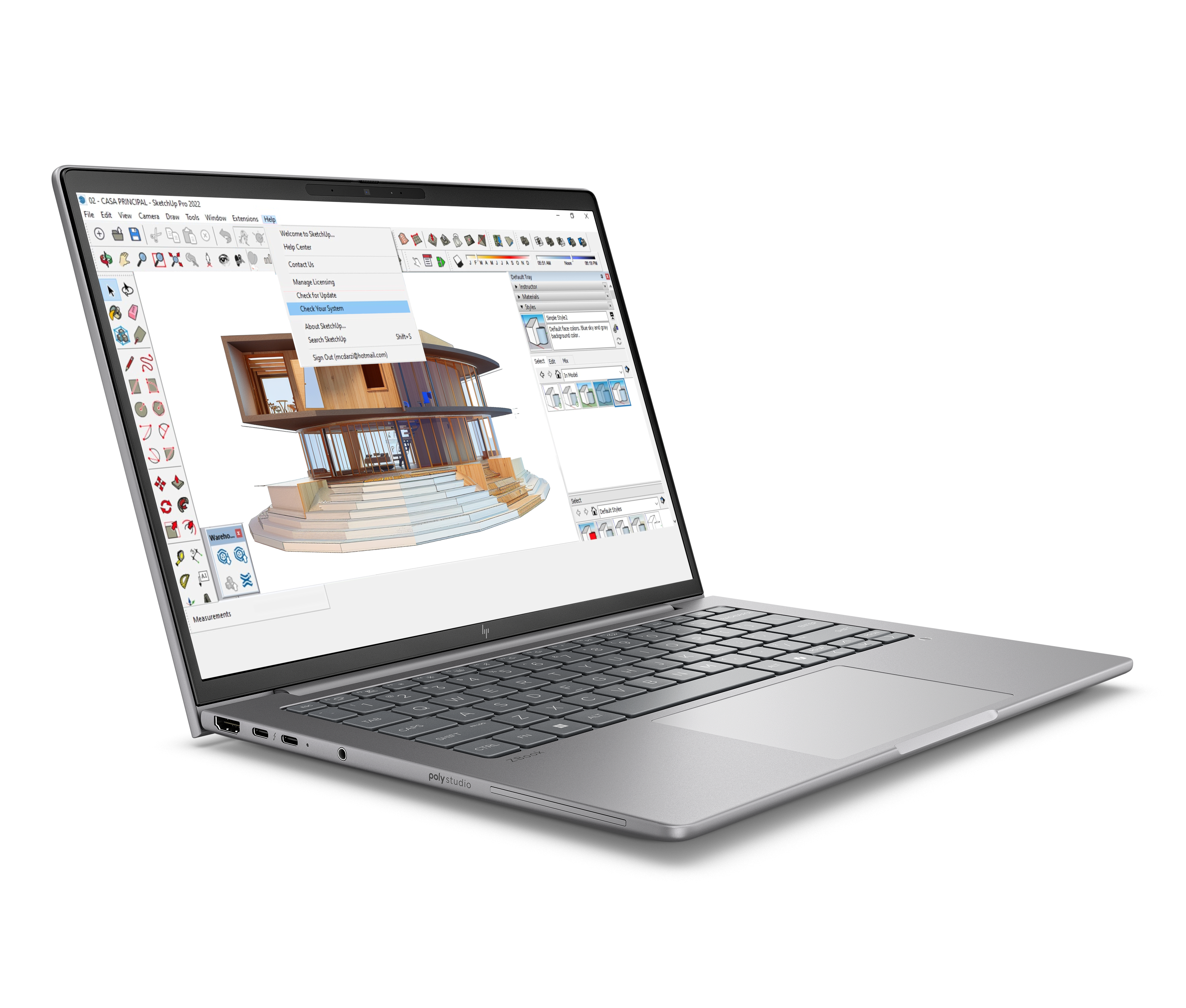 HP ZBook 8 G1i 14 Zoll Touch WUXGA 32 GB RAM 1 TB SSD