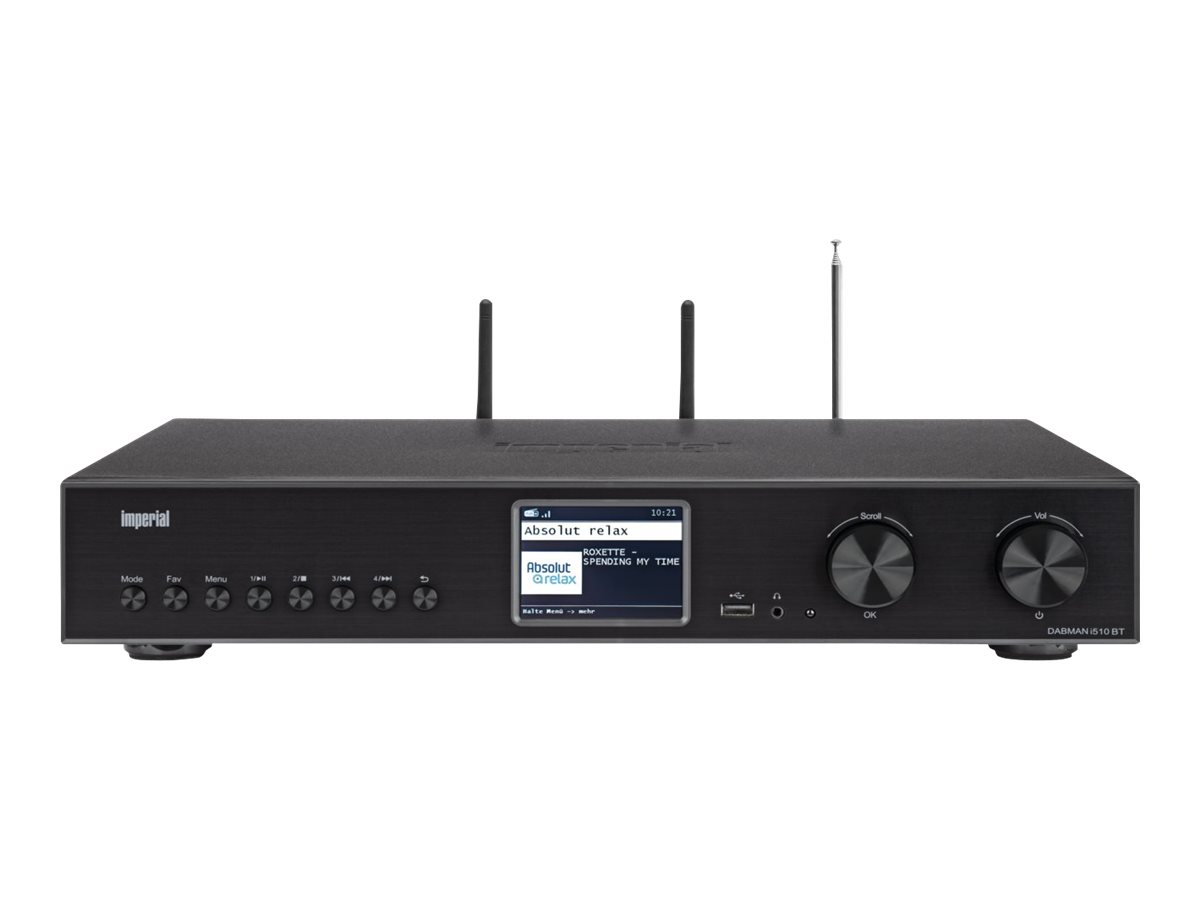 DABMAN i510 BT Multifunktionsradio DAB+/ FM/ Internet, schwarz DABMAN i510 BT Multifunktionsradio DAB+/ FM/ Internet, schwarz