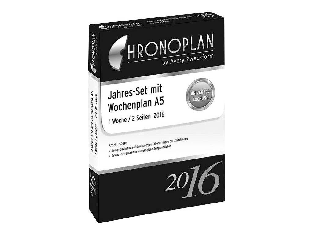 CHRONOPLAN Kalendereinlage 2026 Tagesplan A5