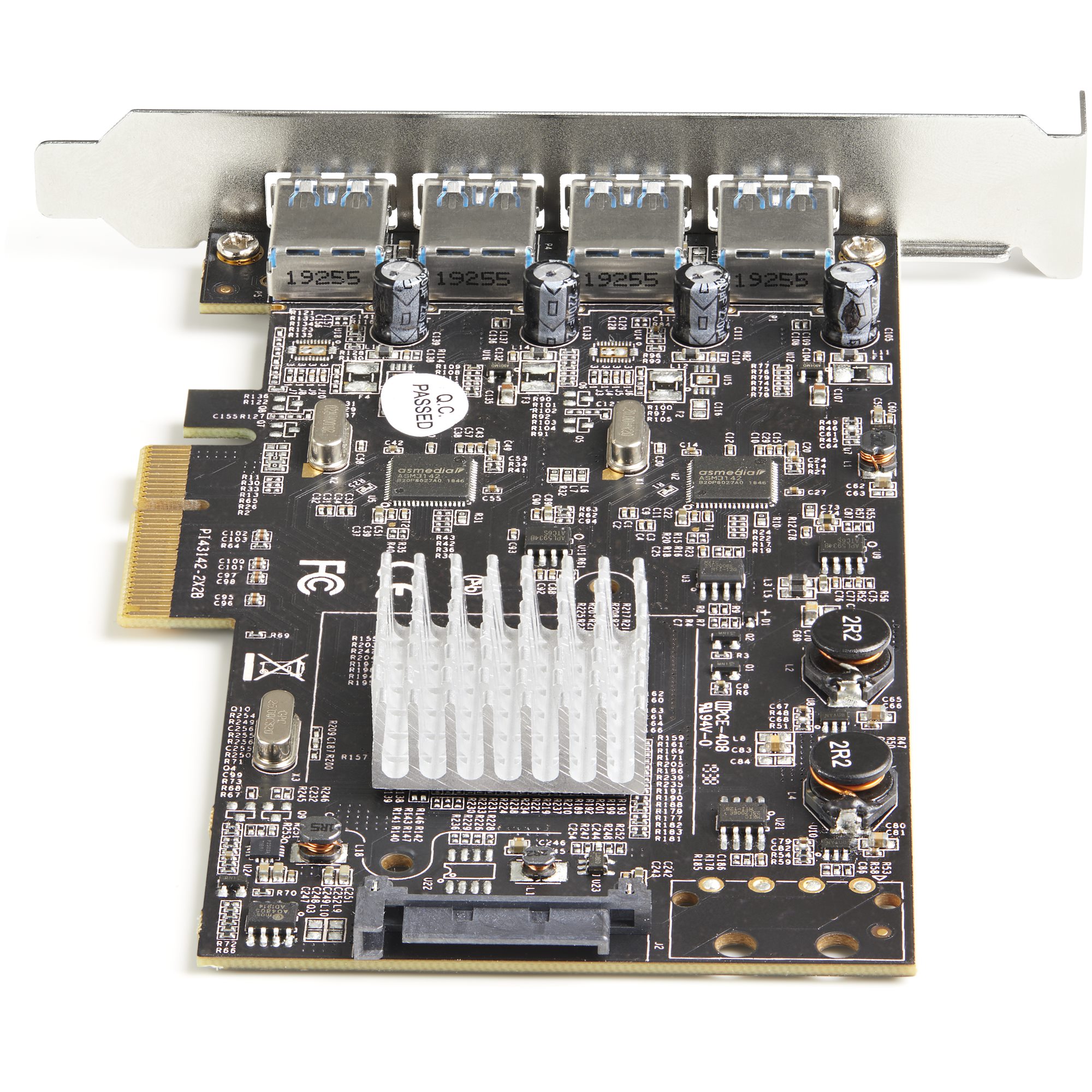 STARTECHCOM 4Port USB 32 Gen 2 PCIe Karte USBA SuperSpeed 10Gbits PCI Express 30 x2 HostControllerKarte USB Typ A