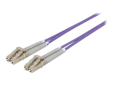 INTELLINET LWL Kabel LC/LC OM4 2m violett 50/125um Duplex Multimode INTELLINET LWL Kabel LC/LC OM4 2m violett 50/125um Duplex Multimode