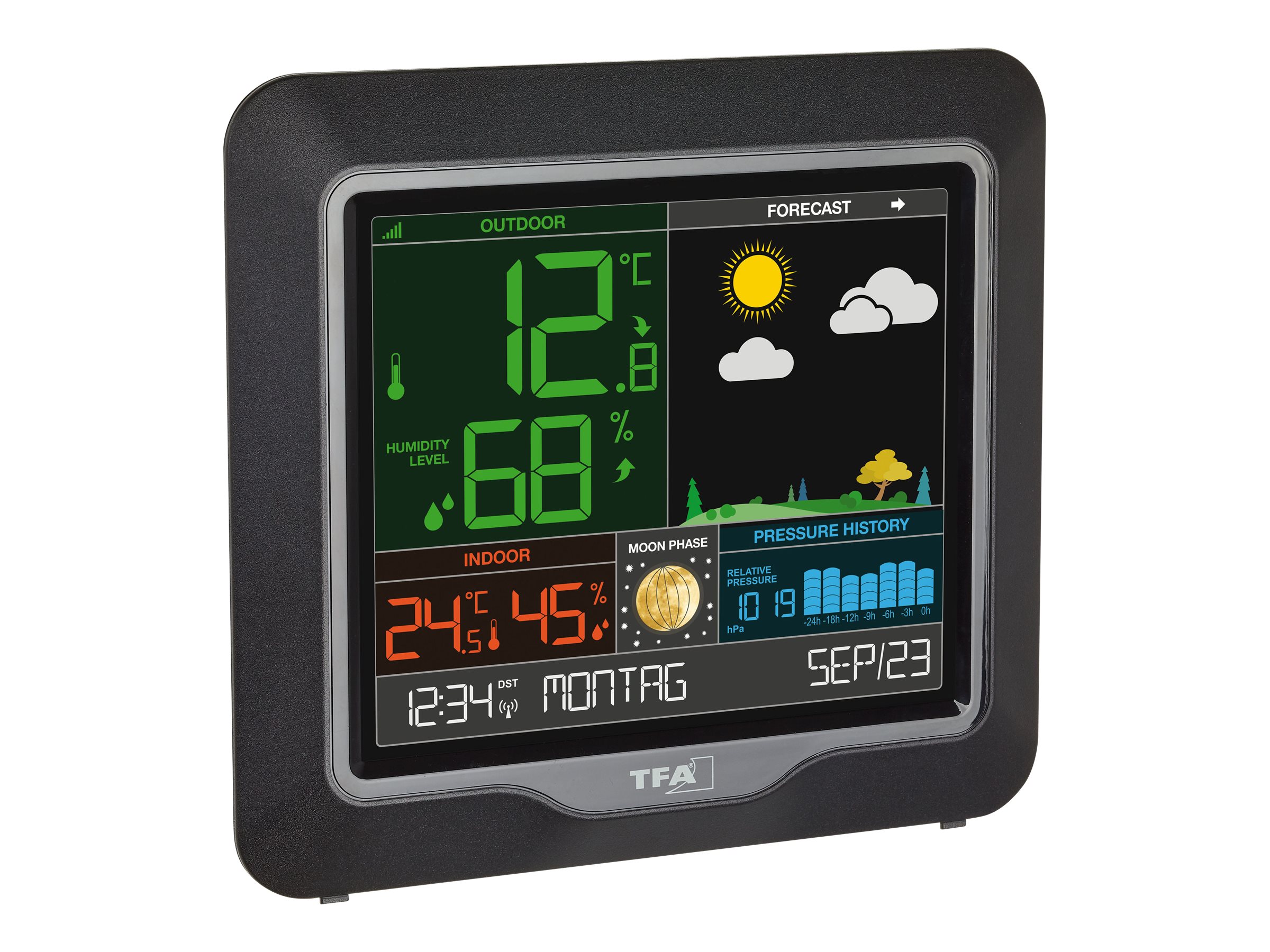 TFA 35115001 Wetterstation schwarz