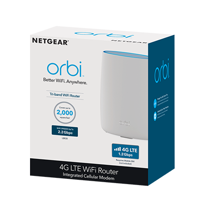 Netgear LBR20-100EUS Wireless Router WWAN 1GbE Wi‑Fi 5