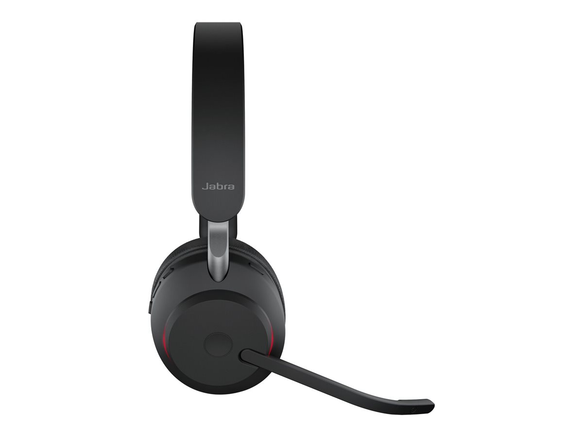 Jabra Evolve2 65 UC Stereo USB-C black mit Ladestation