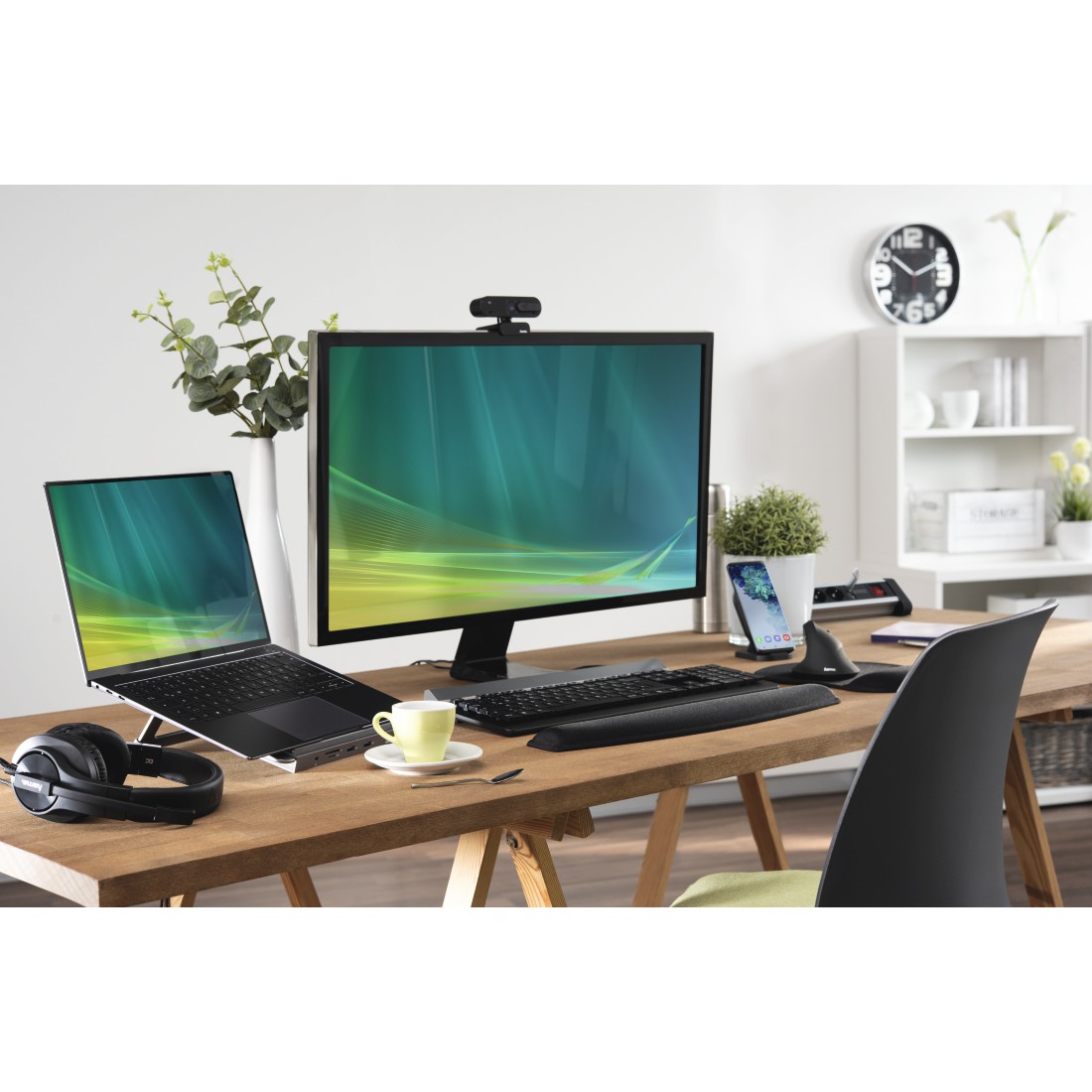 Hama C-600 Pro Webcam 2 MP 1920 x 1080 Schwarz