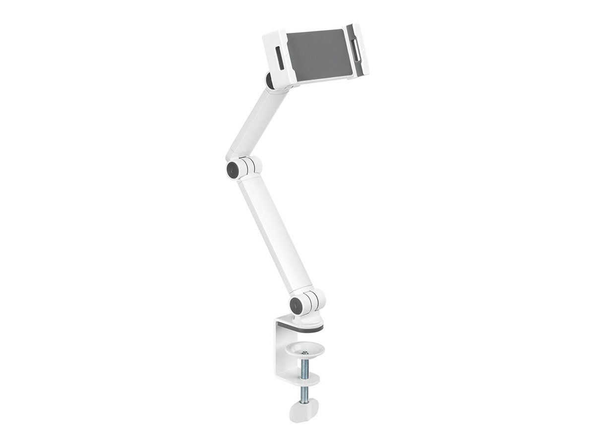 NEOMOUNTS Tablet Desk Clamp suited from 11,94cm 4,7Zoll up to 32,77cm 12,9Zoll White