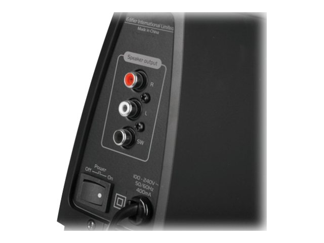 Edifier C2XD - Lautsprechersystem - fuer PC - 2.1-Kanal - 53 Watt (Gesamt)