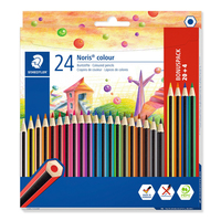 STAEDTLER Noris® colour 185 Buntstifte farbsortiert, 24 St. STAEDTLER Noris® colour 185 Buntstifte farbsortiert, 24 St.