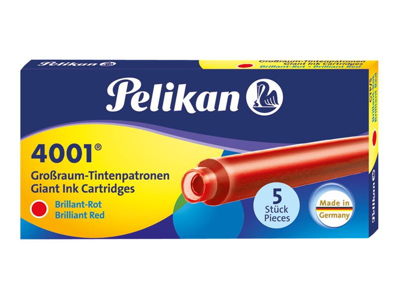 Pelikan 4001 GTP5 Brillantrot