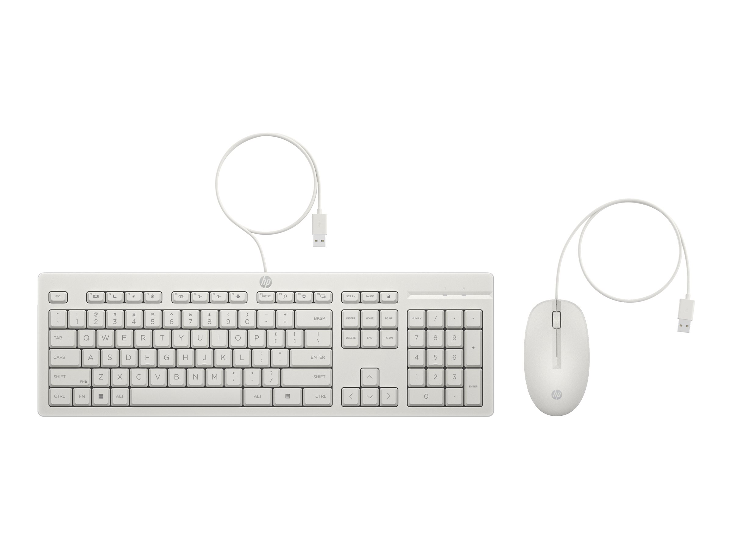 HP 225 Wired Mouse and KB G2 US engl QWERTY