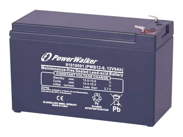POWERWALKER PWB12-9 12V 9Ah Bleigel Batterie Akku fuer USV -Z- POWERWALKER PWB12-9 12V 9Ah Bleigel Batterie Akku fuer USV -Z-