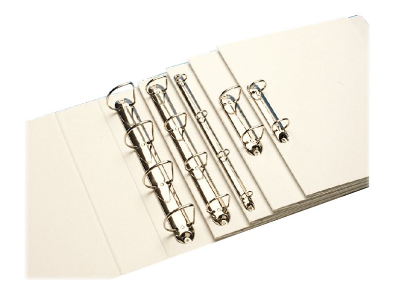 6 LEITZ Praesentationsringbuecher 2-Ringe weiss 5,0 cm DIN A4