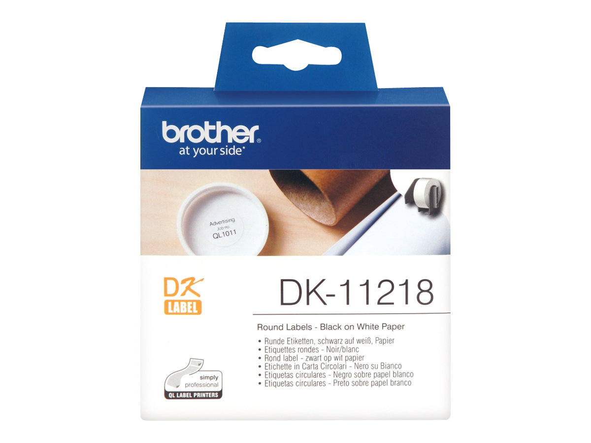 DK11218 BROTHER PT QL550 ETIKETTEN WEISS DK11218 BROTHER PT QL550 ETIKETTEN WEISS