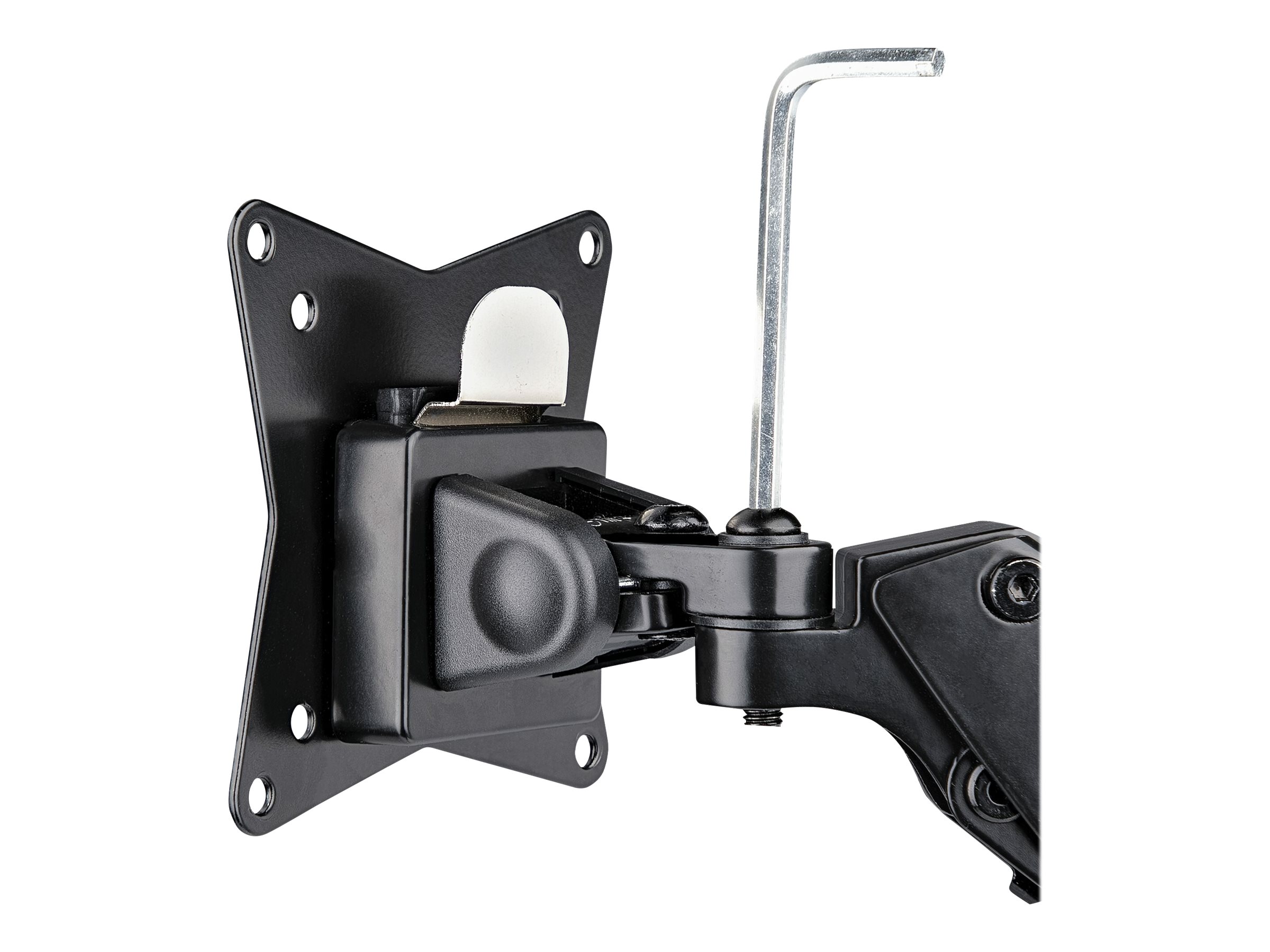 STARTECH.COM Tisch Monitorhalterung für einen VESA Monitor bis zu 81,2cm 32Zoll 8kg Flexibel/Schwenkbar Höhenverstelbar - C-Klemme