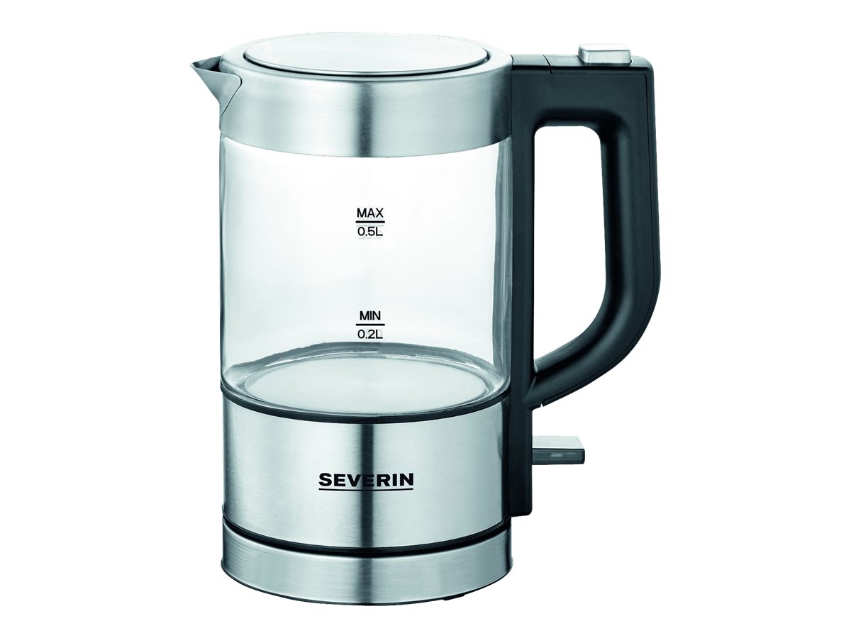 SEVERIN Wasserkocher WK 3472 transparent 0,5 l 1100 W