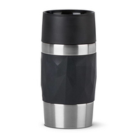 emsa Isolierbecher Travel Mug Compact schwarz 0,3 l