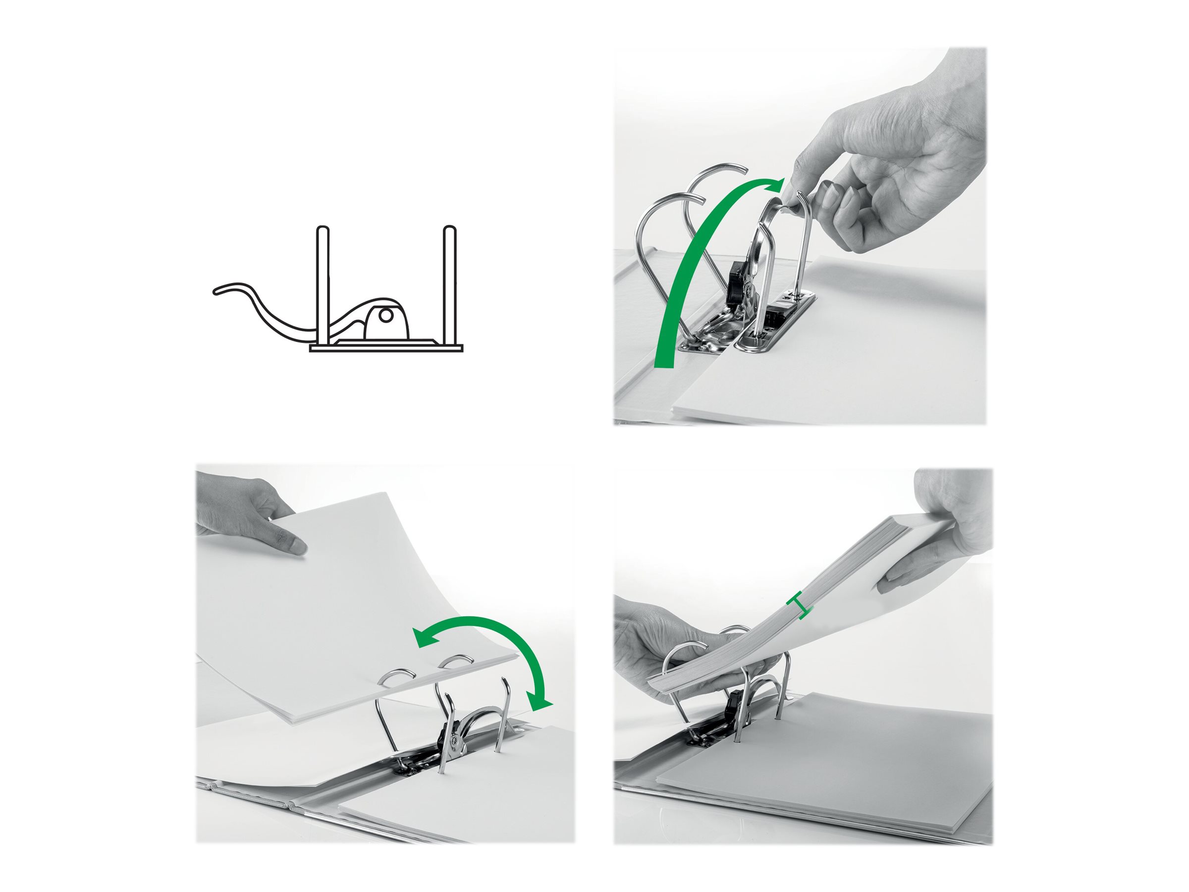 LEITZ Cosy Soft-Touch Ordner sanftes blau stabile Pappe 5,2 cm DIN A4