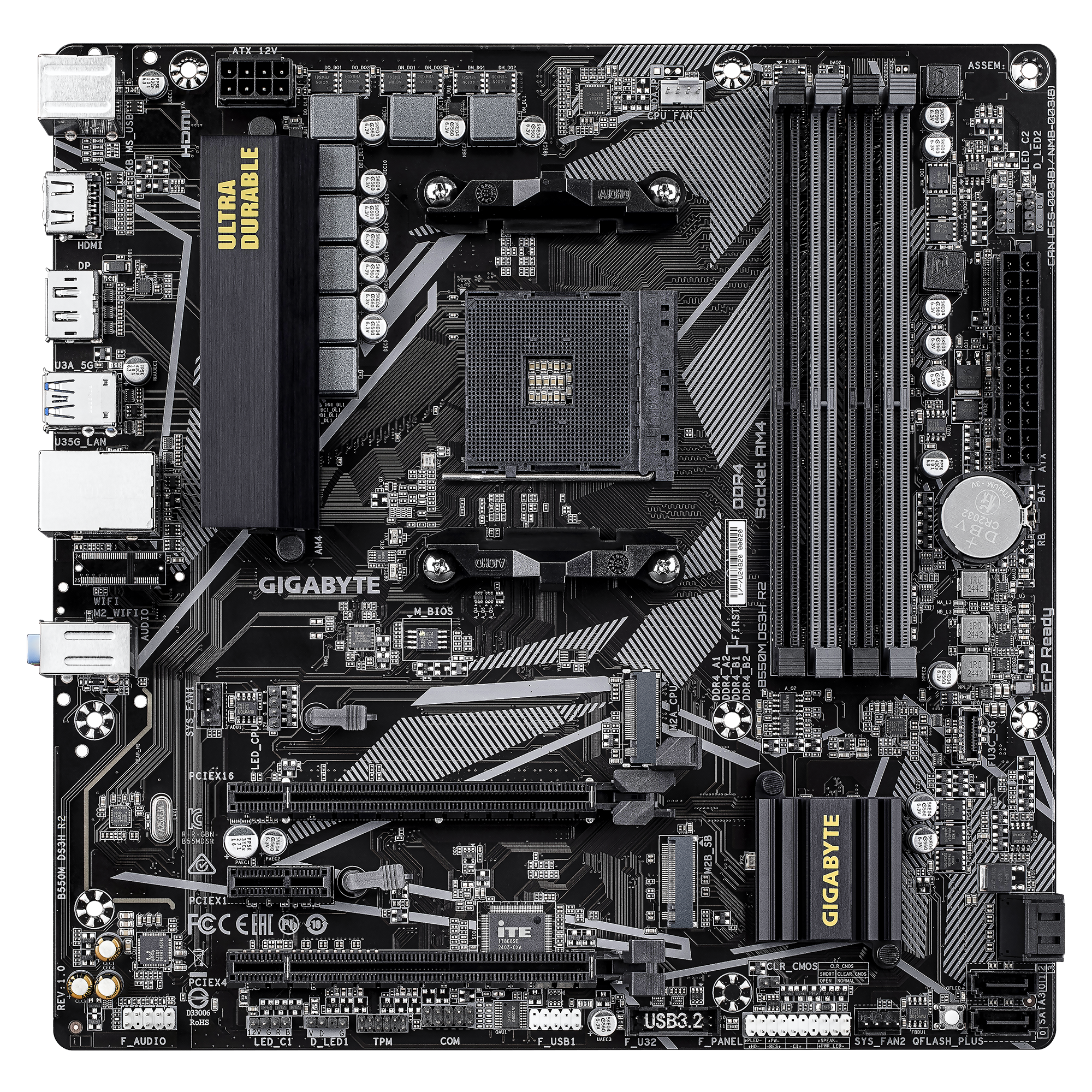 GIGABYTE B550M DS3H R2 MB