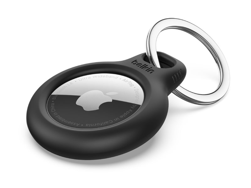 Belkin Secure Holder mit Schluesselanhaenger fuer Apple AirTag - schwarz