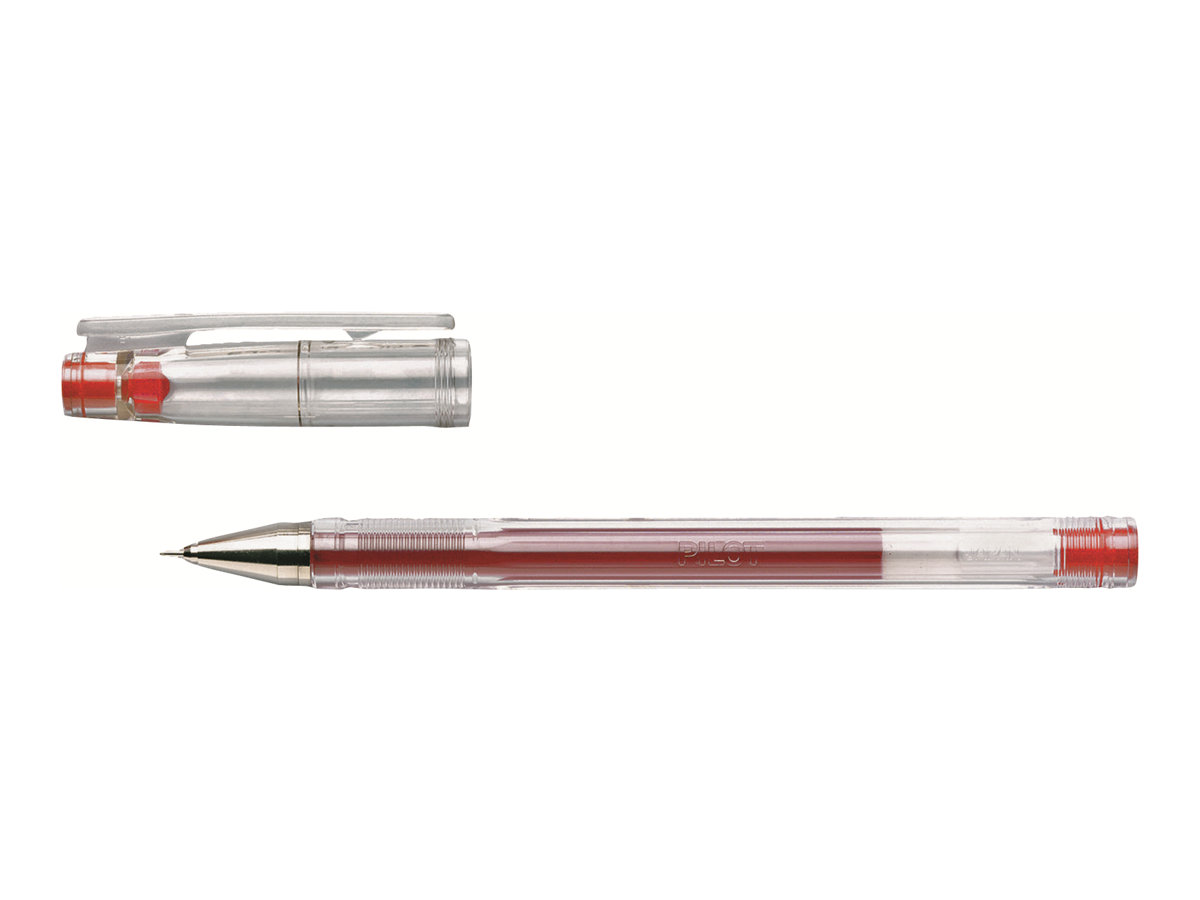 PILOT G-Tec C4 0.4 Gelschreiber transparent 0,4 mm, Schreibfarbe: rot, 1 St. PILOT G-Tec C4 0.4 Gelschreiber transparent 0,4 mm, Schreibfarbe: rot, 1 St.