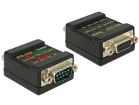 Delock RS232 Tester DB9 Buchse DB9 Stecker