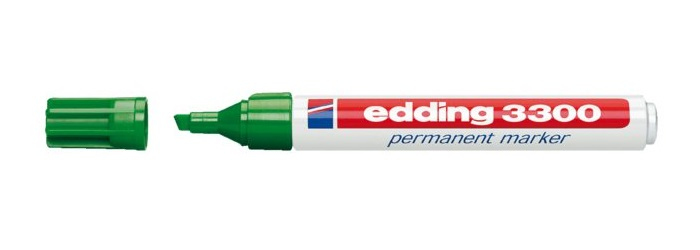 edding 3300 Permanentmarker grün 1,0 5,0 mm, 10 St
