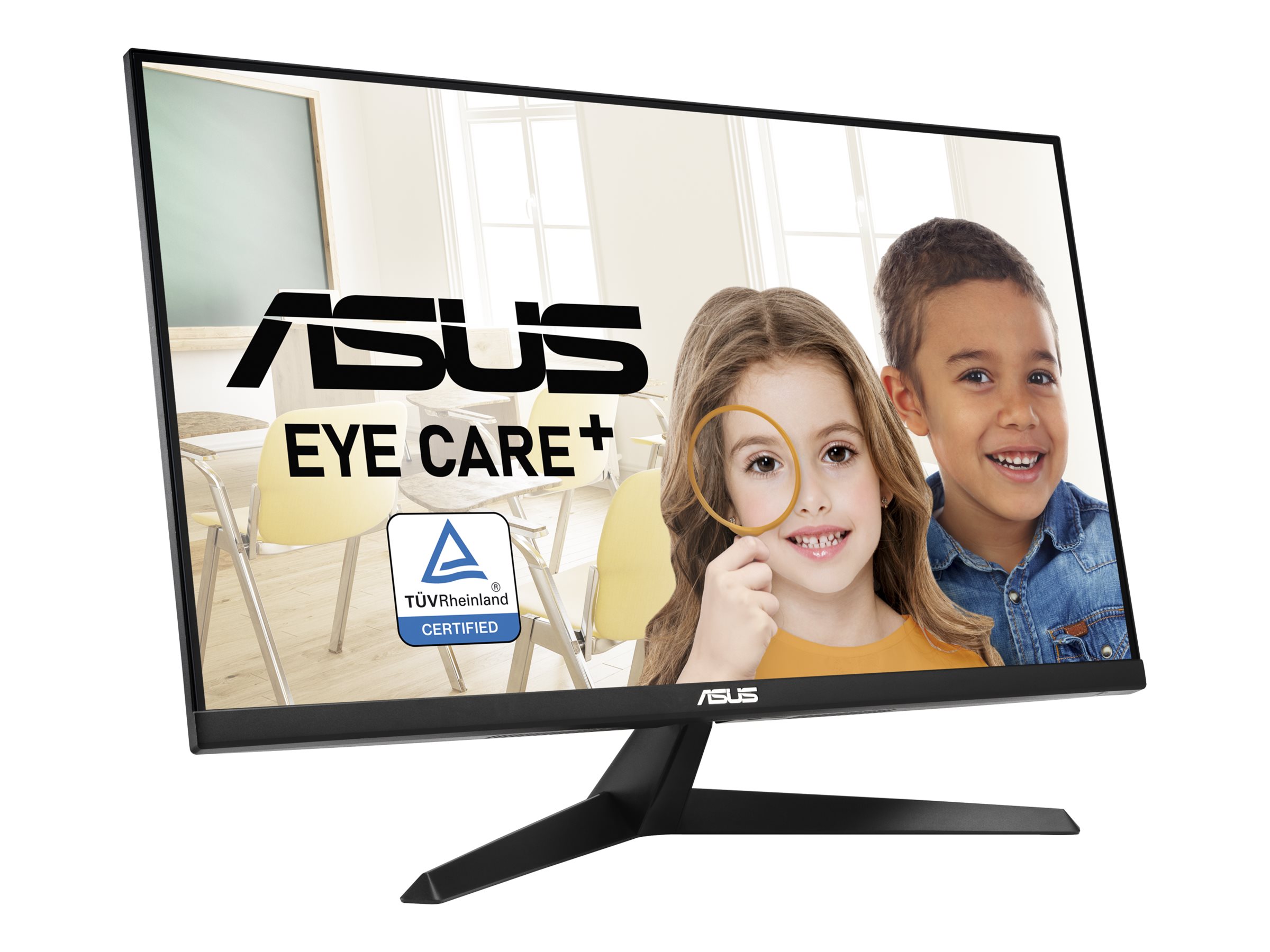 ASUS VY27UQ Eye Care Monitor 68,58cm 27Zoll IPS WLED UHD 16:9 60Hz 350cd/m2 5ms 2xHDMI DP 2x2W Black