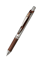 Pentel EnerGel BL77 Gelschreiber braun/silber 0,35 mm, Schreibfarbe: braun, 1 St. Pentel EnerGel BL77 Gelschreiber braun/silber 0,35 mm, Schreibfarbe: braun, 1 St.