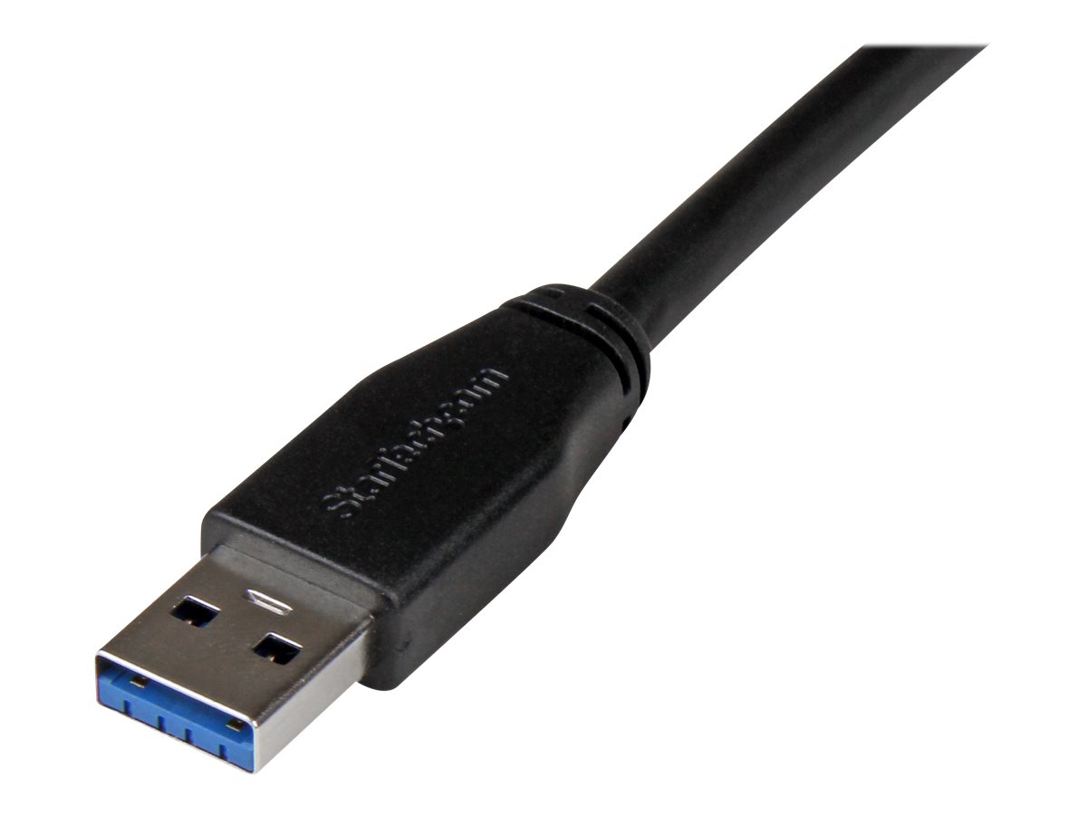 STARTECHCOM 5m Aktives USB 30 USBA auf USBB Kabel USB A zu USB B Anschlusskabel USB 31 Gen 1 5 Gbits