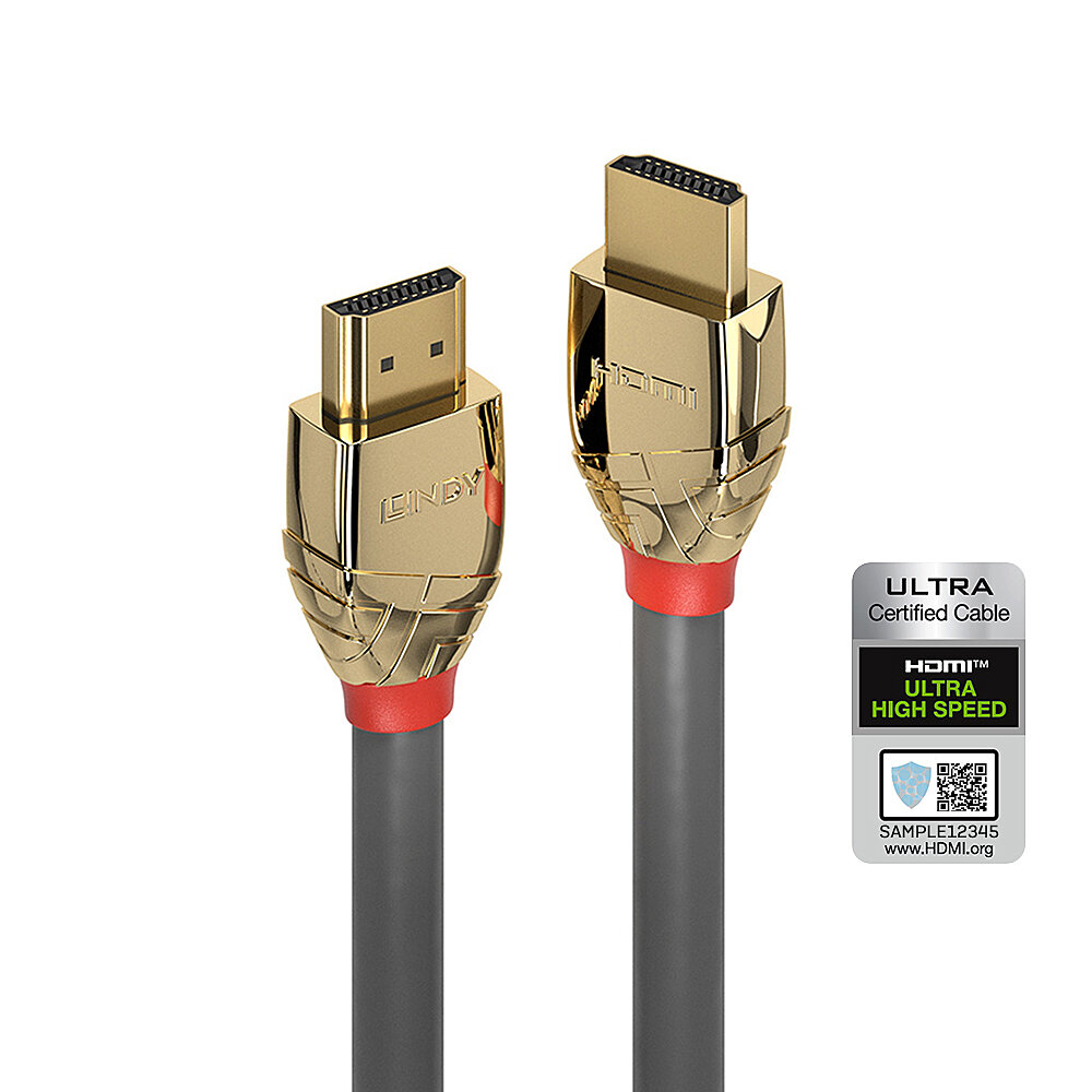 LINDY 2m Ultra High Speed HDMI Kabel Go HDMI Stecker an Stecker