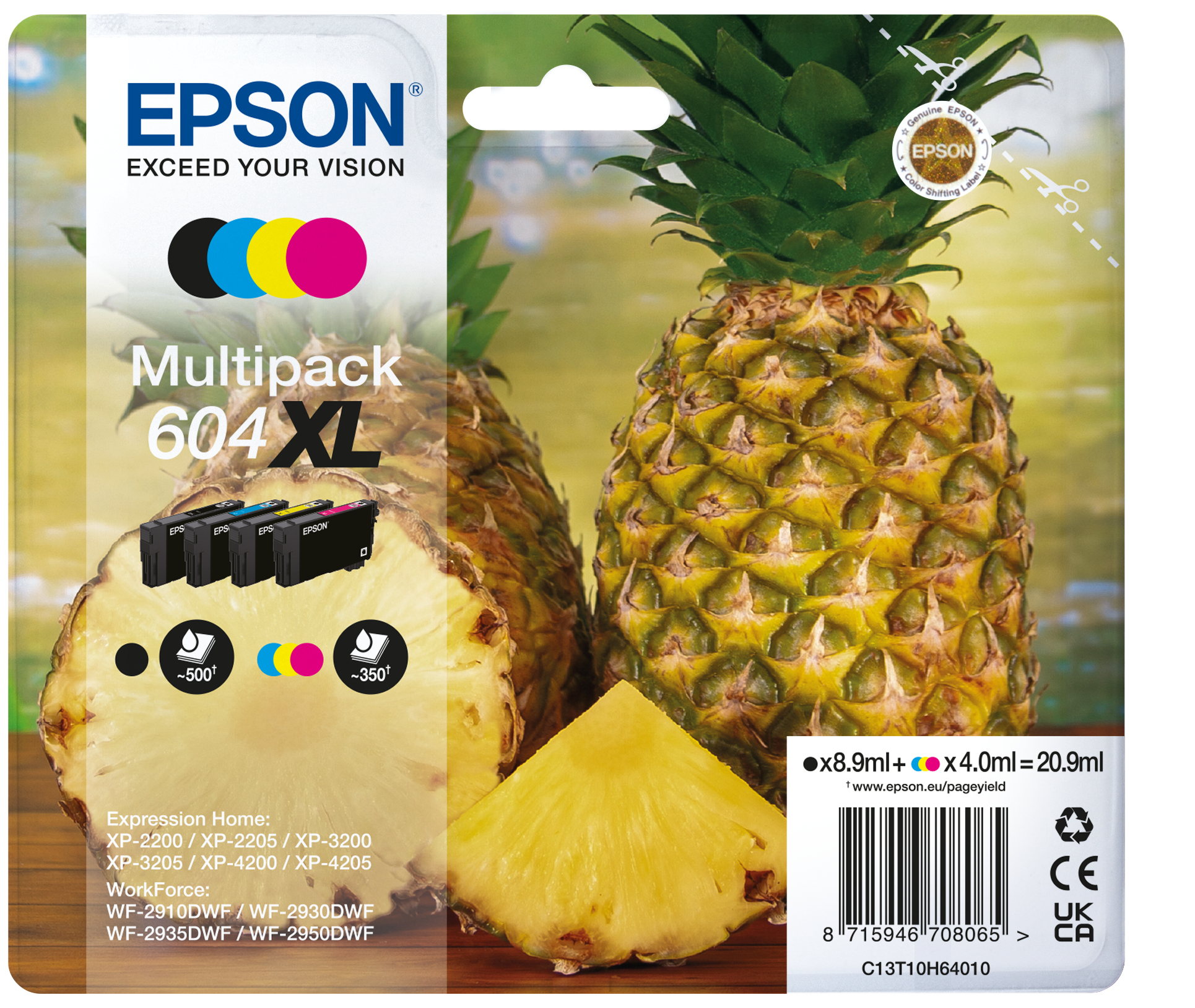 C13T10H64010 EPSON Nr604XL XPWF Tinte