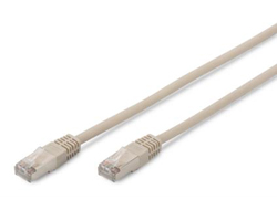 DIGITUS CAT 5e F-UTP Patchk. Cu, PVC AWG 26/7, 20 m, GR