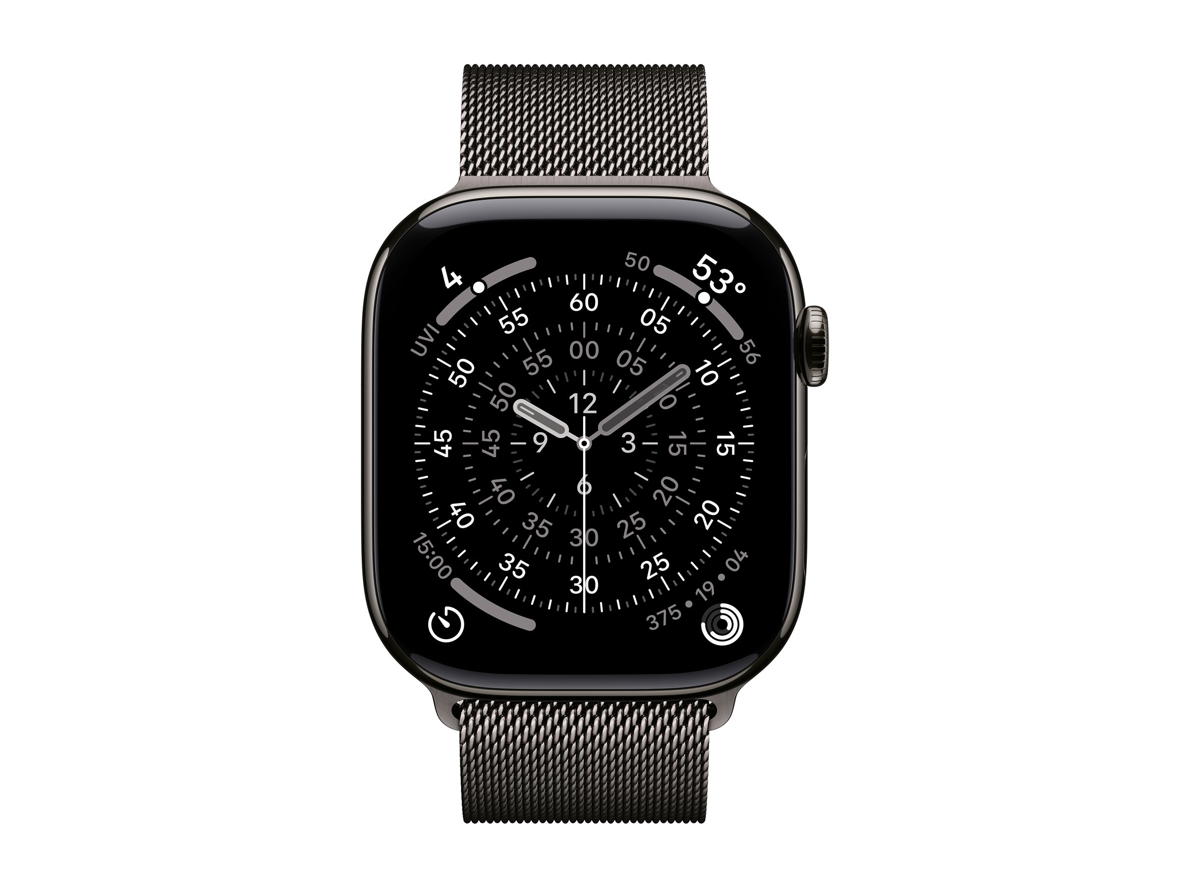 APPLE Watch Series 11 GPS + Cellular 46mm Slate Titanium Case with Slate Milanese Loop - S/M APPLE Watch Series 11 GPS + Cellular 46mm Slate Titanium Case with Slate Milanese Loop - S/M