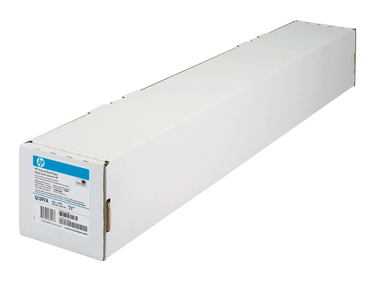 HP Bond Papier weiss inkjet 80gm2 914mm x 457m 1 Rolle 1erPack