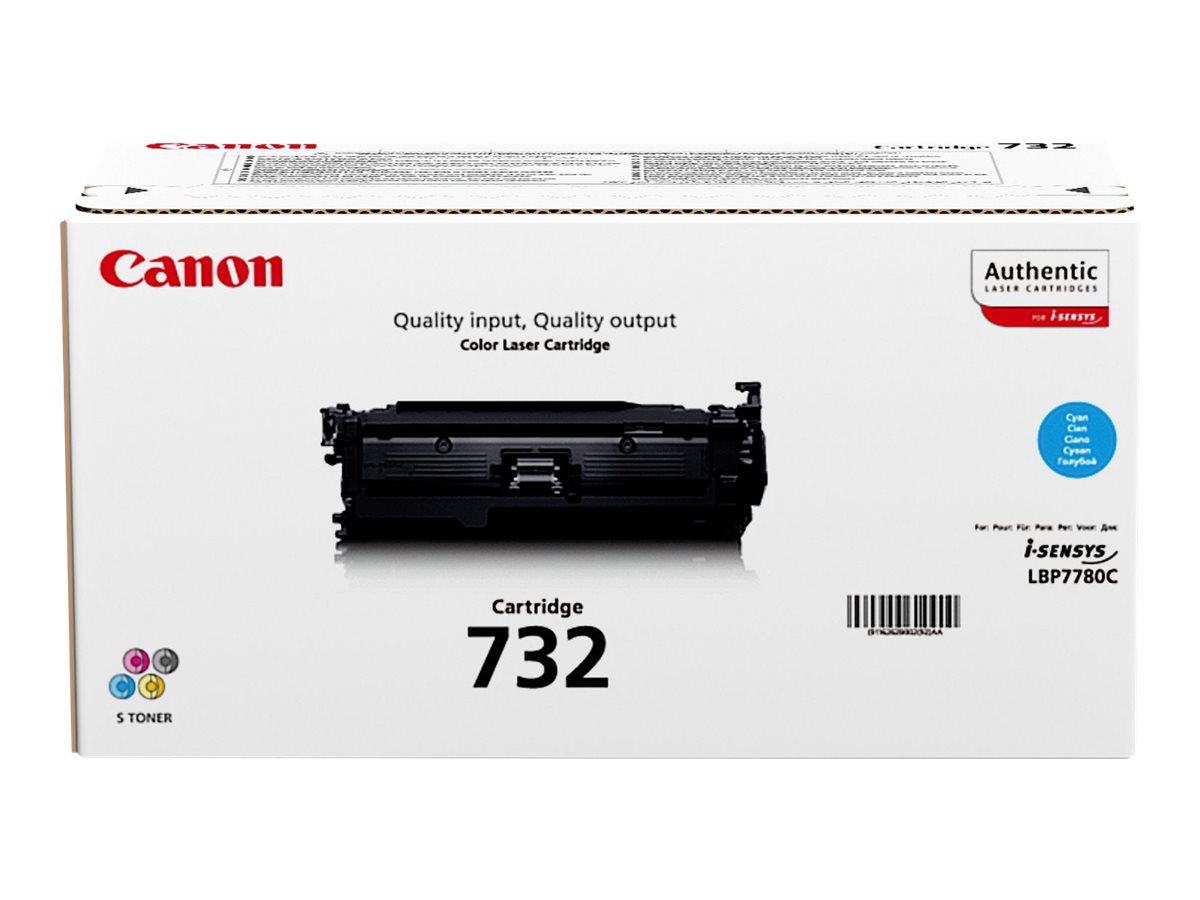 CANON 732-C Toner cyan Standardkapazität 6.400 Seiten 1er-Pack