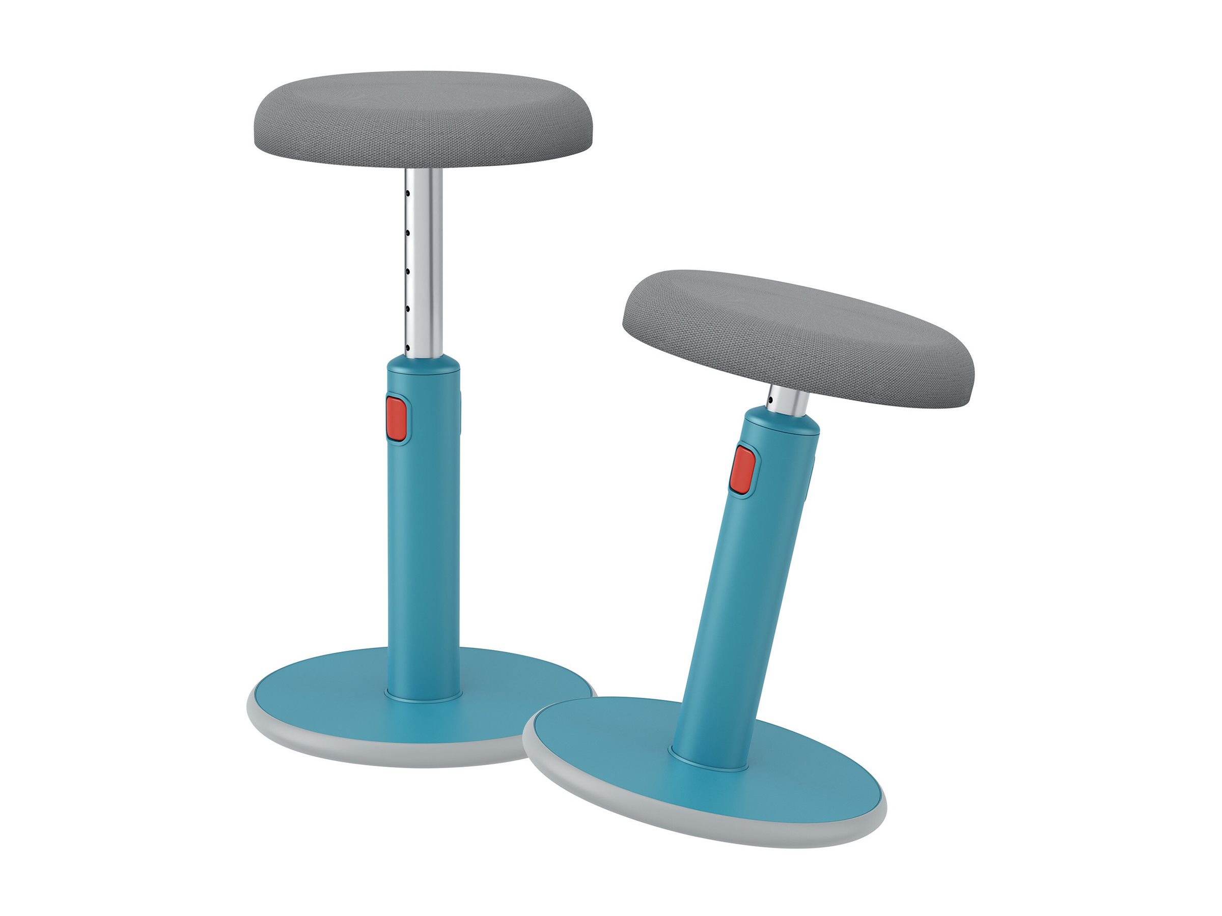LEITZ Hocker Ergo Cosy 65180061 grau, blau
