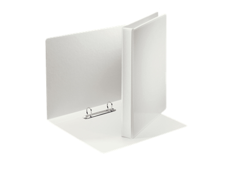 Esselte Praesentationsringbuecher 2Ringe weiss 6,2 cm DIN A4, 10 St