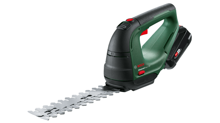 BOSCH Home Garden AdvancedShear 18V10 AkkuStrauch und Grasschere