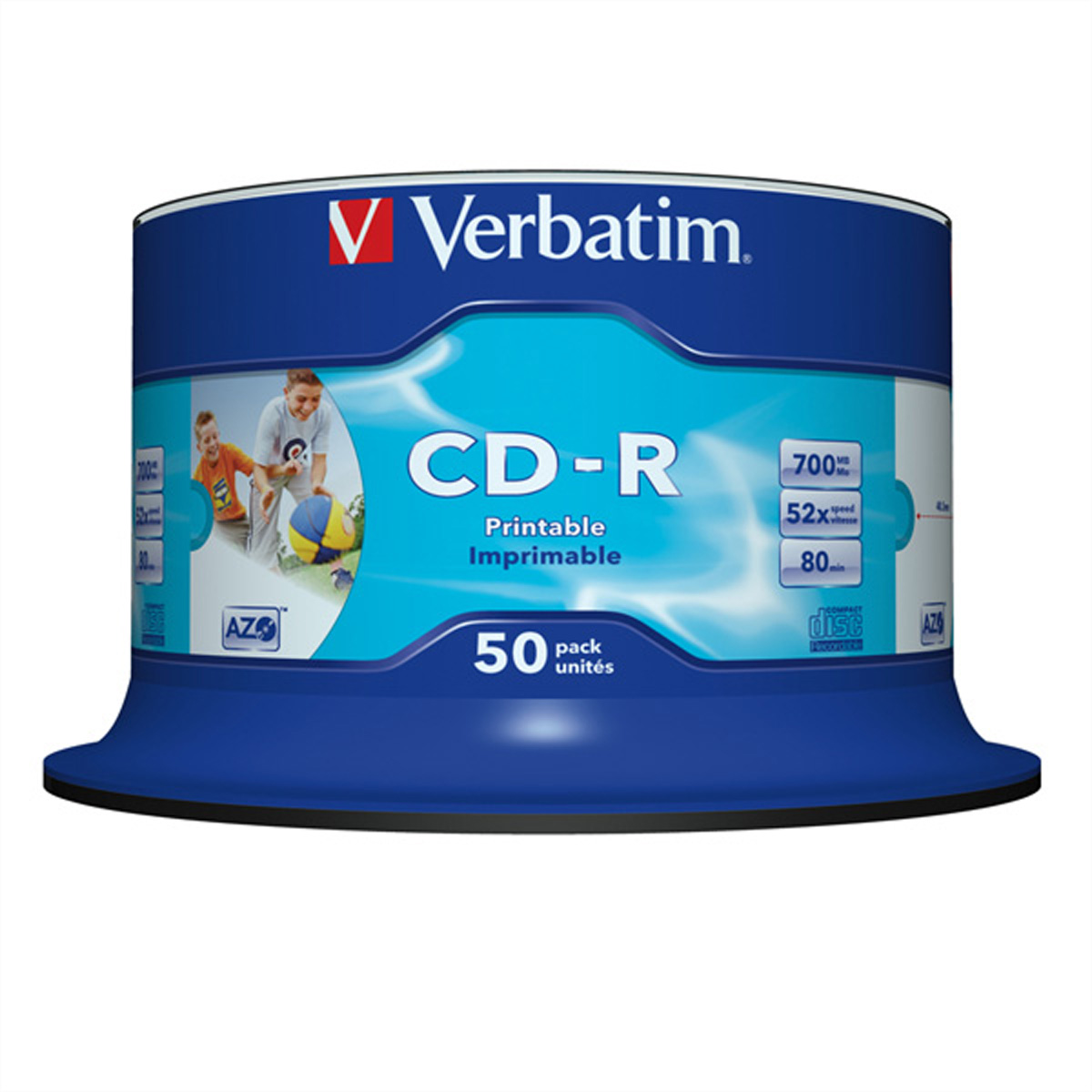 VERBATIM CDR80 700MB 52x IW (50) SP